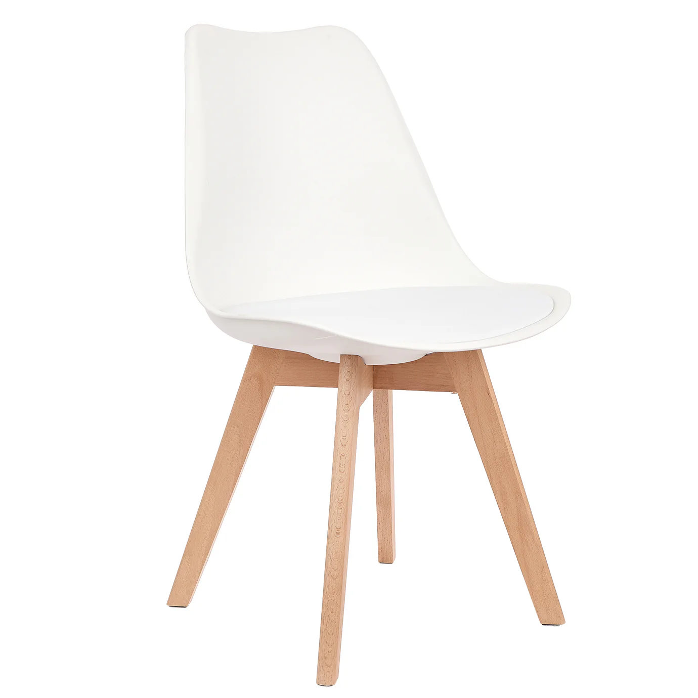  Set sillas Tulip blancas