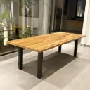 Mesa Denver Petiribí XL hierro y madera